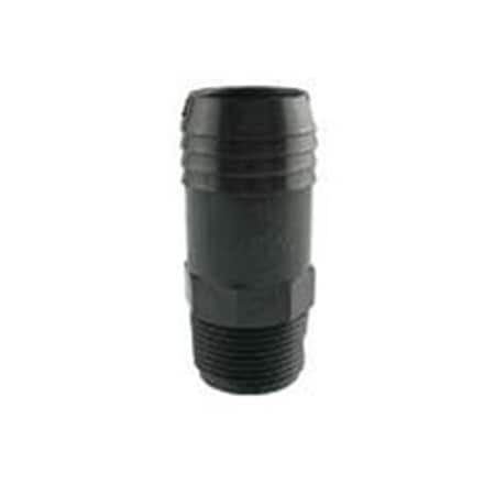 Boshart Industries 0.5 x 0.75 in. Adapter, Gray - Polyethylene 278788